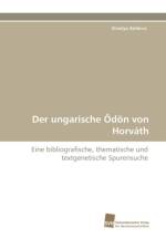 Der Ungarische Odon Von Horvath af Orsolya Ambrus