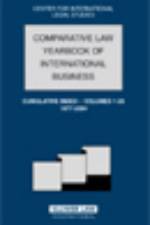 The Comparative Law Yearbook of International Business