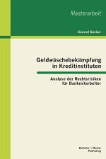 Geldwaschebekampfung in Kreditinstituten af Konrad Becker
