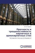Prochnost' I Treshchinostoykost' Kirpichnykh I Armokirpichnykh Sten af Tumanov Anton