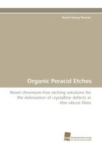 Organic Peracid Etches af Daniel Georg Possner