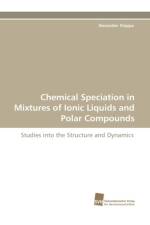 Chemical Speciation in Mixtures of Ionic Liquids and Polar Compounds af Alexander Stoppa