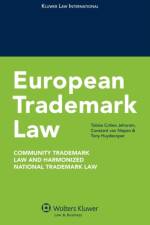 European Trademark Law af Tobias Cohen Jehoram