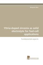 Yttria-Doped Zirconia as Solid Electrolyte for Fuel-Cell Applications af Benjamin Butz