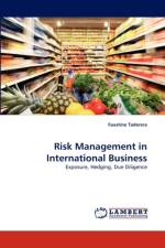 Risk Management in International Business af Faustino Taderera