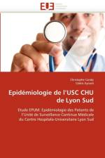 Epidemiologie de l''usc chu de lyon sud af Collectif