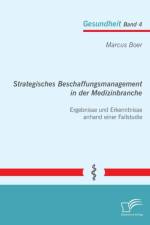 Strategisches Beschaffungsmanagement in der Medizinbranche af Marcus Boer