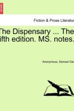 The Dispensary ... the Fifth Edition. Ms. Notes. af Anonymous