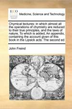 Chymical Lectures af John Freind