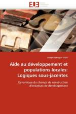 Aide Au D veloppement Et Populations Locales af Diop-J