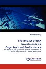The Impact of ERP Investments on Organizational Performance af Nooredin Etezady