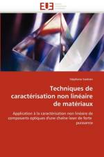 Techniques de Caract risation Non Lin aire de Mat riaux af Santran-S