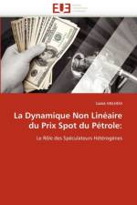 La Dynamique Non Lin aire Du Prix Spot Du P trole af Melhem-S