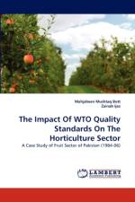 The Impact of Wto Quality Standards on the Horticulture Sector af Mahjabeen Mushtaq Butt