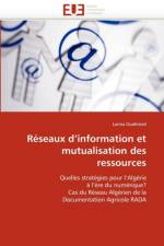 R seaux d''information Et Mutualisation Des Ressources af Ouahmed-L
