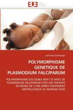 Polymorphisme Genetique de Plasmodium Falciparum af Ouedraogo-J