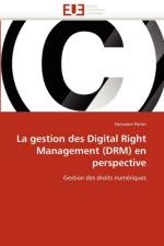 La gestion des digital right management (drm) en perspective af Perrin-H