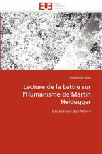 Lecture de la Lettre Sur l'Humanisme de Martin Heidegger af Nirlo-O