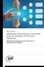 Methodes Numeriques Avancees Pour La Solution de Grands Systemes af Bercachi-M