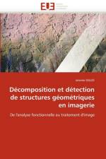 Decomposition et detection de structures geometriques en imagerie af Gilles-J