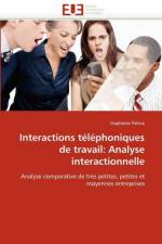 Interactions T l phoniques de Travail af Palisse-S