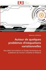Autour de Quelques Probl mes d''in quations Variationnelles af Seddoug-B