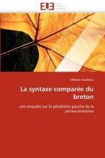 La Syntaxe Compar e Du Breton af Jouitteau-M