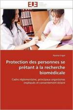 Protection Des Personnes Se Pr tant   La Recherche Biom dicale af Engel-P