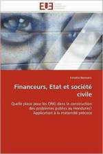 Financeurs, Etat Et Soci t  Civile af Bonnaric-F