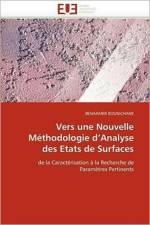 Vers Une Nouvelle M thodologie D Analyse Des Etats de Surfaces af Bounichane-B