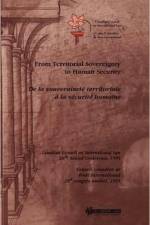 From Territorial Sovereignty to Human Security af Canadian Council On International Law