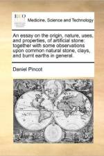 An Essay on the Origin, Nature, Uses, and Properties, of Artificial Stone af Daniel Pincot