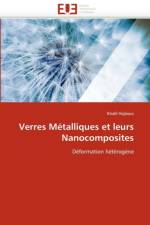Verres M talliques Et Leurs Nanocomposites af Hajlaoui-K