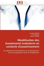 Mod lisation Des  coulements Turbulents En Conduite d'Assainissement af Collectif