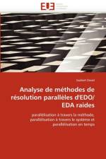 Analyse de M thodes de R solution Parall les d'Edo/Eda Raides af David-G