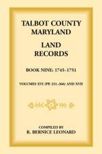 Talbot County, Maryland Land Records af Bernice Leonard