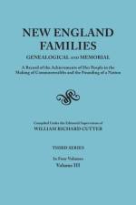 New England Families af William Richard Cutter