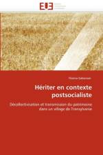 H riter En Contexte Postsocialiste af Gaborean-F