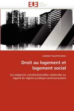 Droit Au Logement Et Logement Social af Tsalpatourou-A