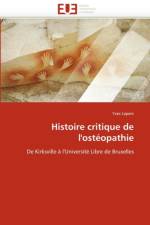 Histoire Critique de l''ost opathie af Lepers-Y