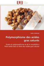 Polymorphisme Des Acides Gras Satur s af Gbabode-G