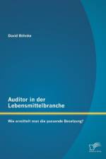 Auditor in der Lebensmittelbranche af David Boehnke
