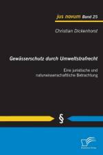 Gewasserschutz durch Umweltstrafrecht af Christian Dickenhorst