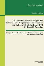 Radiometrische Messungen der Detfurth- und Volpriehausen-Formation der Bohrung Gross-Buchholz GT1 im Projekt GeneSys af Jennifer Dreiling