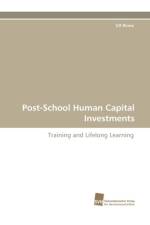 Post-School Human Capital Investments af Ulf Rinne