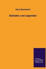 Balladen und Legenden af Hans Benzmann