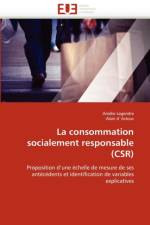 La Consommation Socialement Responsable (Csr) af collectif