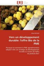Vers Un D veloppement Durable af Nicolas-E