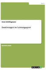 Essstoerungen im Leistungssport af Anne Schillingmann