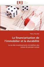 La Financiarisation de L Immobilier Et La Durabilit af Theurillat-T
